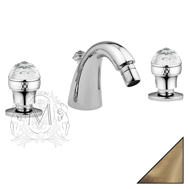 

Смеситель Migliore Axo Swarovski ML.AXO-625F Br для раковины, Бронза, Axo Swarovski ML.AXO-625F Br