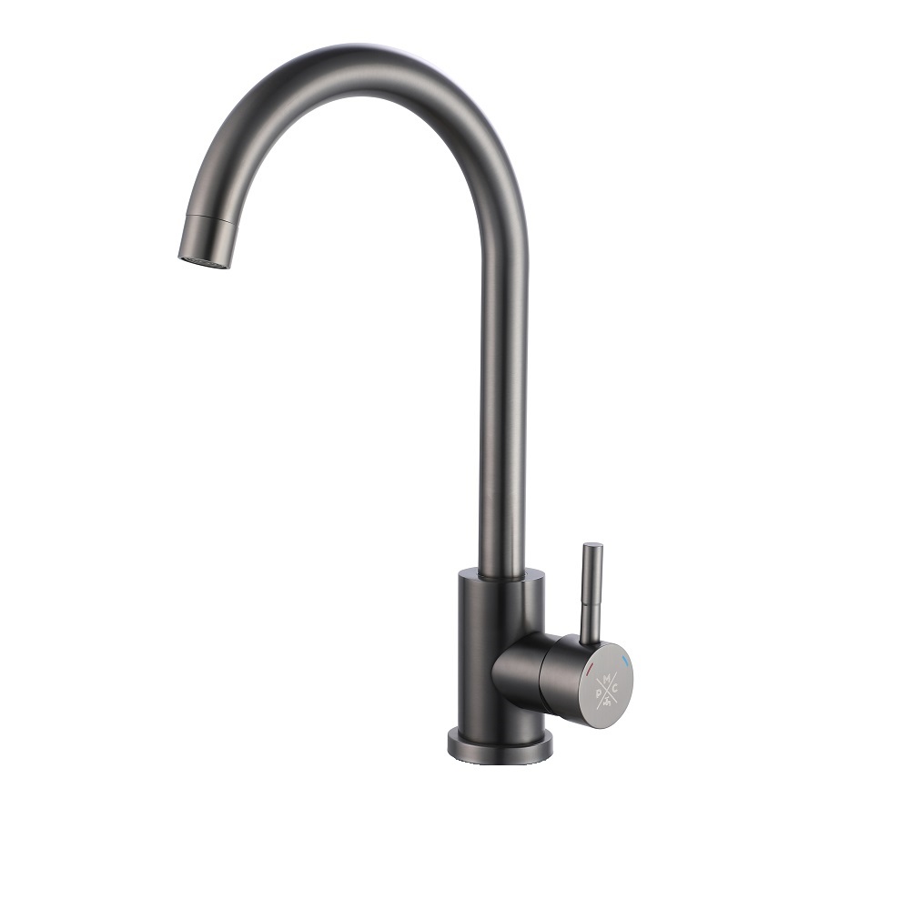 

Смеситель для кухонной мойки РМС SUS124PVD-017F графит, SUS124PVD-017F