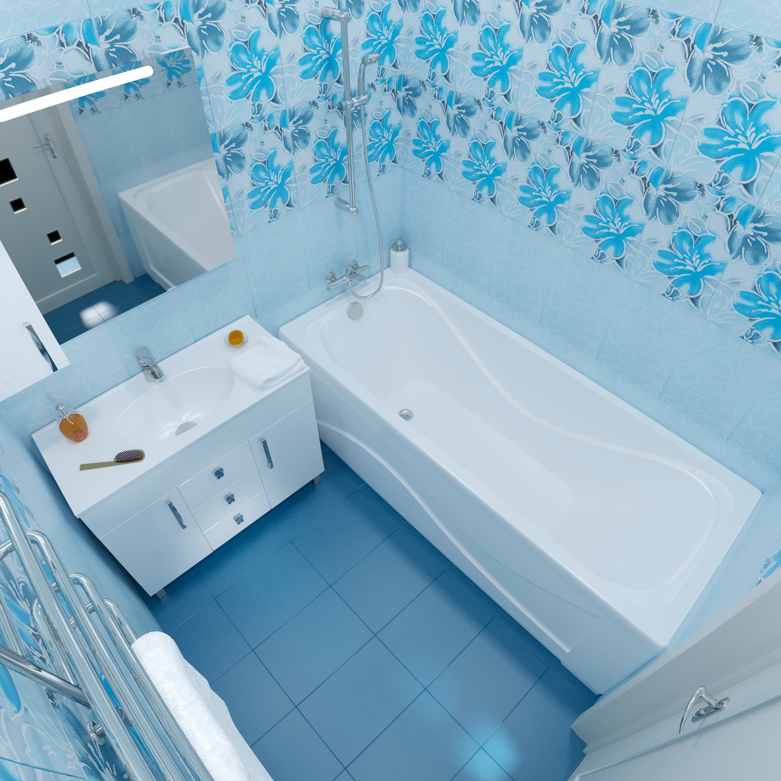 

Акриловая ванна Triton Стандарт 170x70 см, Белый, Стандарт