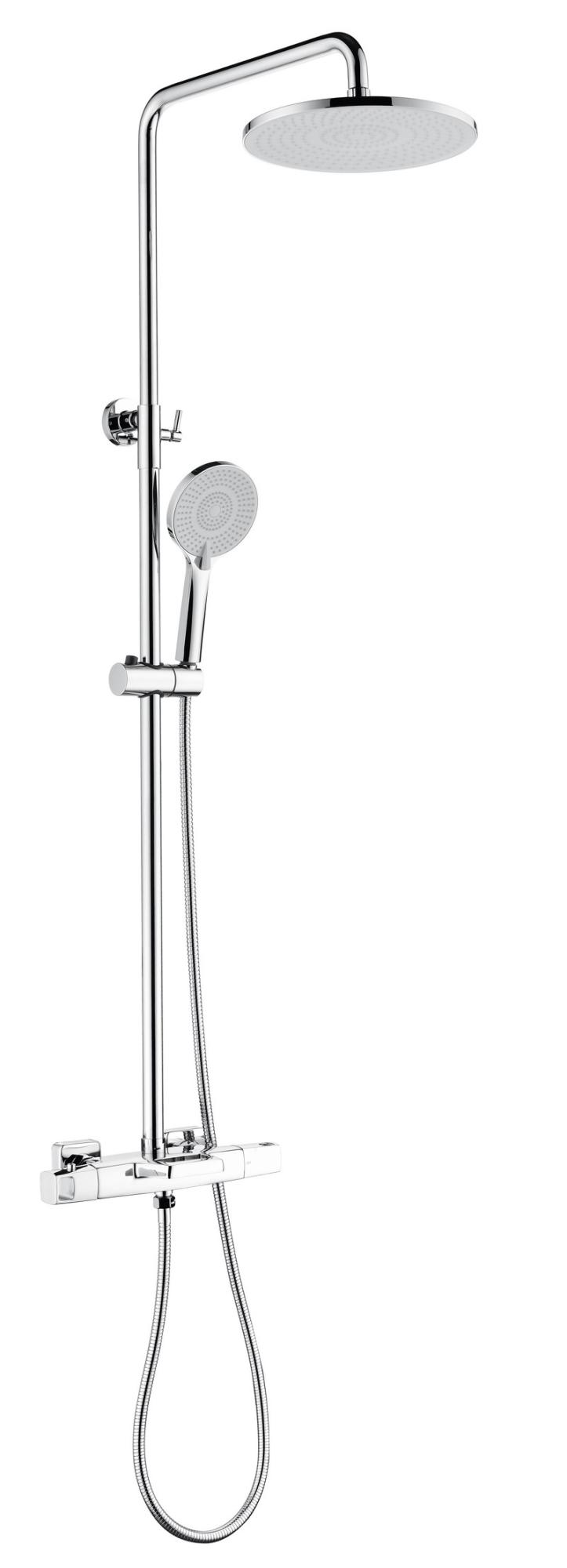 

Душевая стойка Kaiser Quadris 25282 с термостатом, хром, Quadris 25282