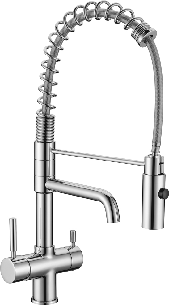 

Смеситель Seaman Barcelone SSL-5370-WP для кухонной мойки, Хром, SSL-5370-WP