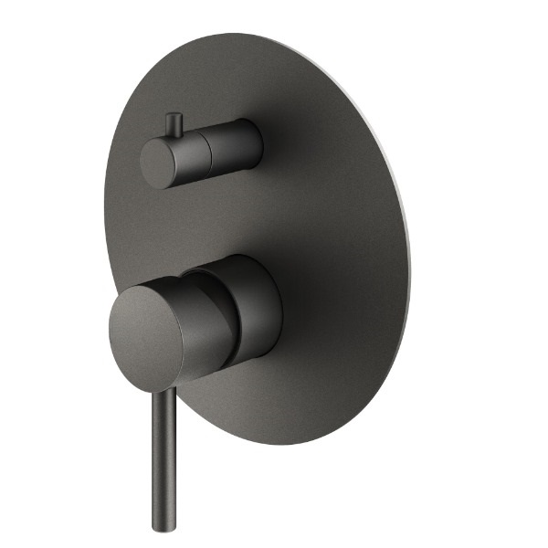

Смеситель для ванны с душем Plumberia Selection IXO XO1901GR графит матовый, XO1901GR