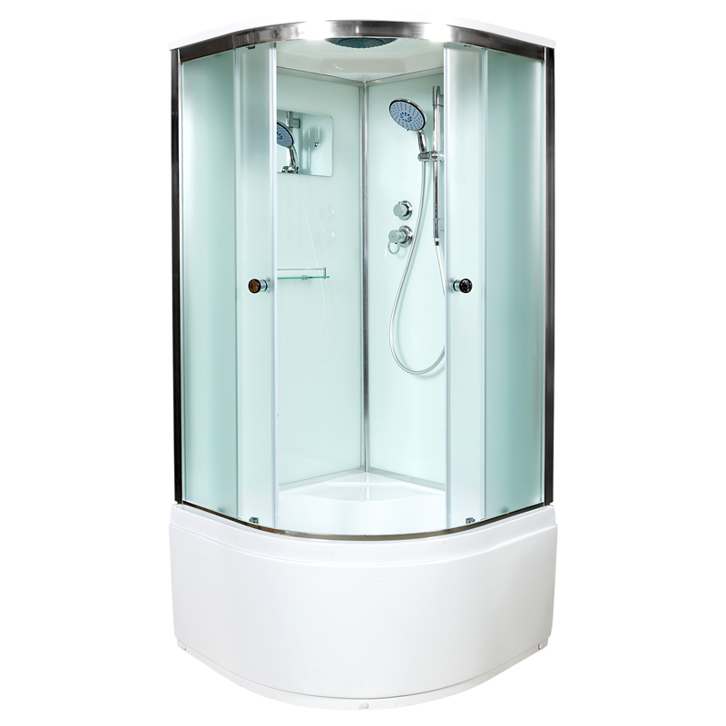 

Душевая кабина AvaCan D10S, 100х100х220 см, стекло матовое, профиль хром, D10S