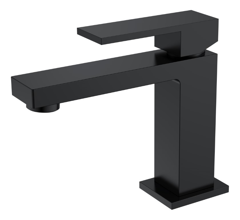 

Смеситель для раковины Boheme Qubic 471-B черный матовый, Qubic 471-B