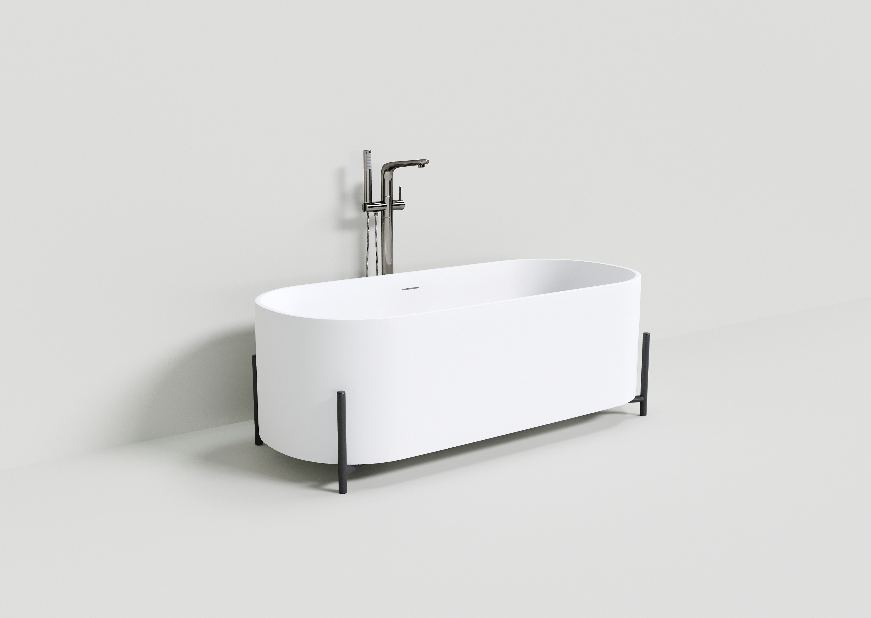

Ванна из искусственного камня NT Bagno NT303 Amiata, Белый матовый, NT303 Amiata