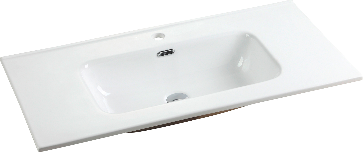 

Мебельная раковина Ceramicanova Element CN7003 накладная 101х46,5 см, Белый