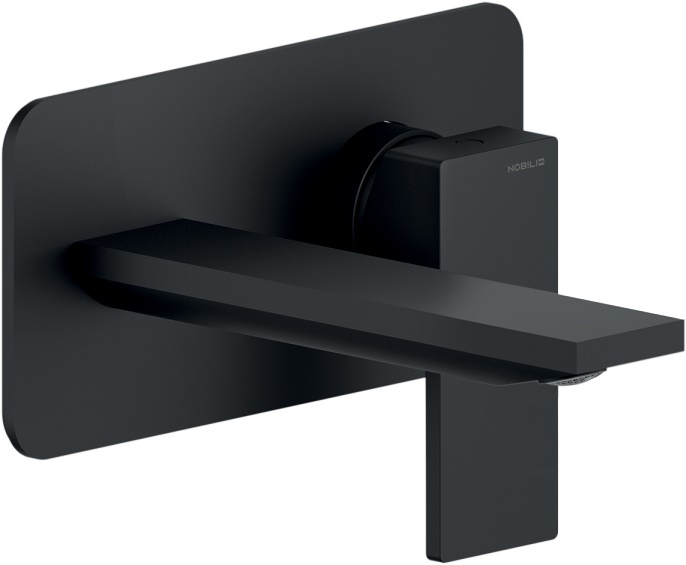 

Смеситель Nobili Seven SE124198BM для раковины черный, SE124198BM