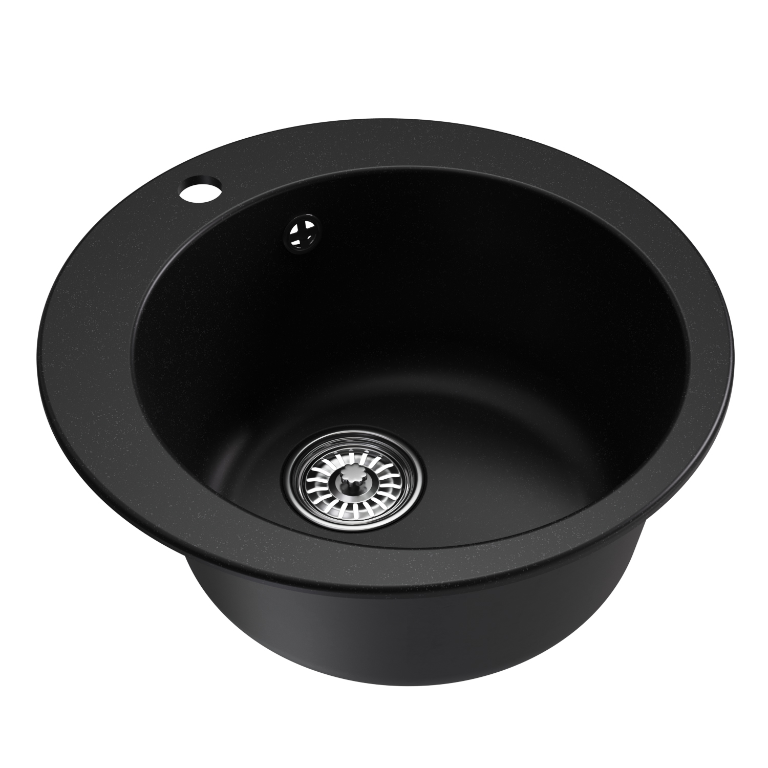

Мойка кухонная Mixline ML-GM13 551898 49,5х49,5 см, черная, Черный, 551898