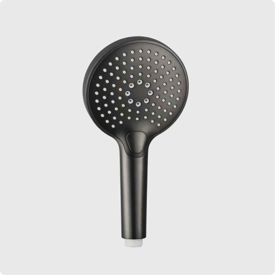 

Душевая лейка AQUAme AQM8510GM оружейная сталь, AQM8510GM