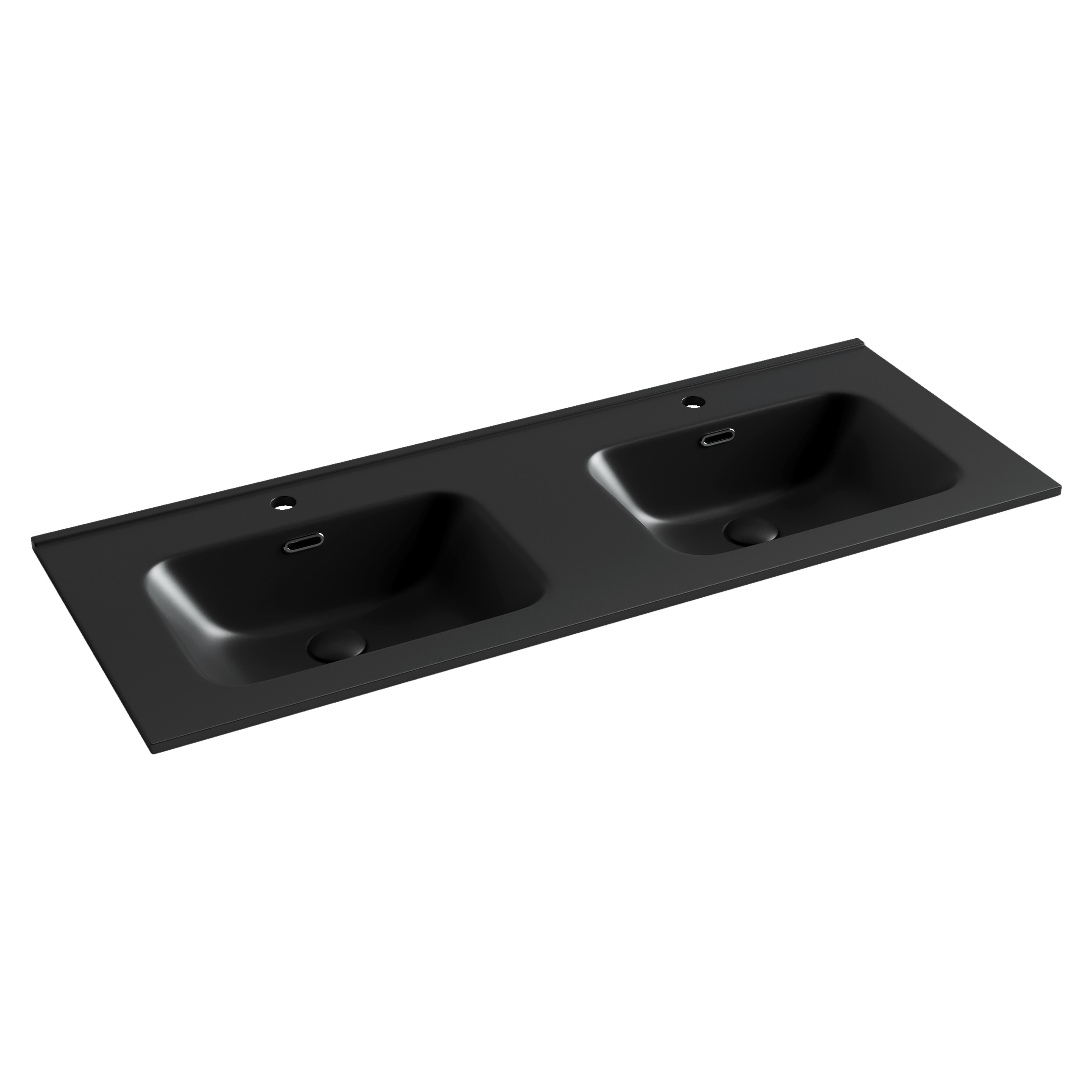 

Мебельная раковина Ceramicanova Element CN7004MB накладная 121х46,5 см, двойная, черная матовая, Черный, СN7004MB