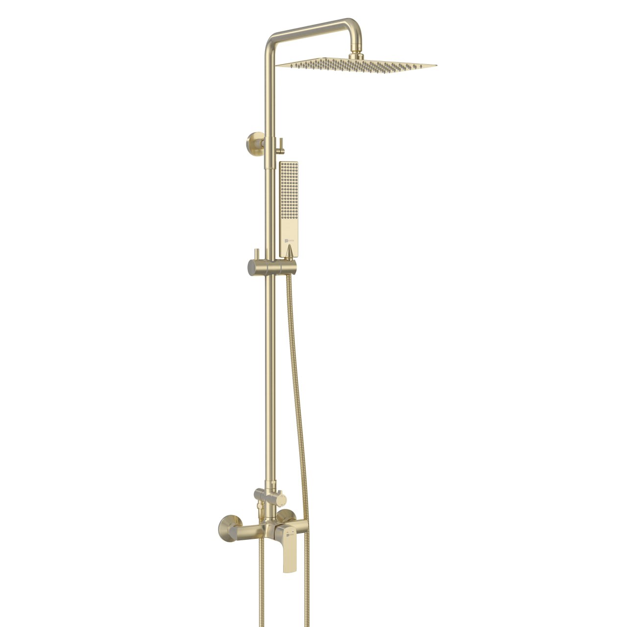 

Душевая стойка Lemark Ursus LM7260BG золото матовое, Золотой, LM7260BG