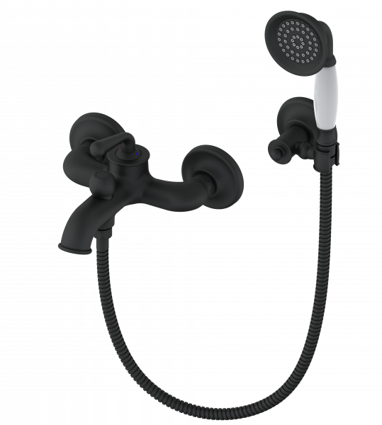 

Смеситель для ванны с душем Wonzon & Woghand WW-88639008-MB черный, WW-88639008-MB