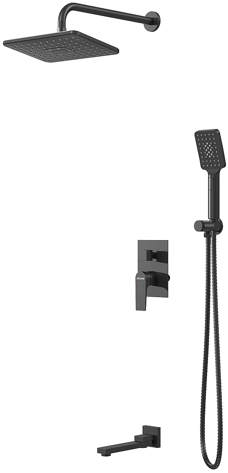 

Душевой комплект Grossman Classic 501.K35.04.210 черный матовый, 501.K35.04.210