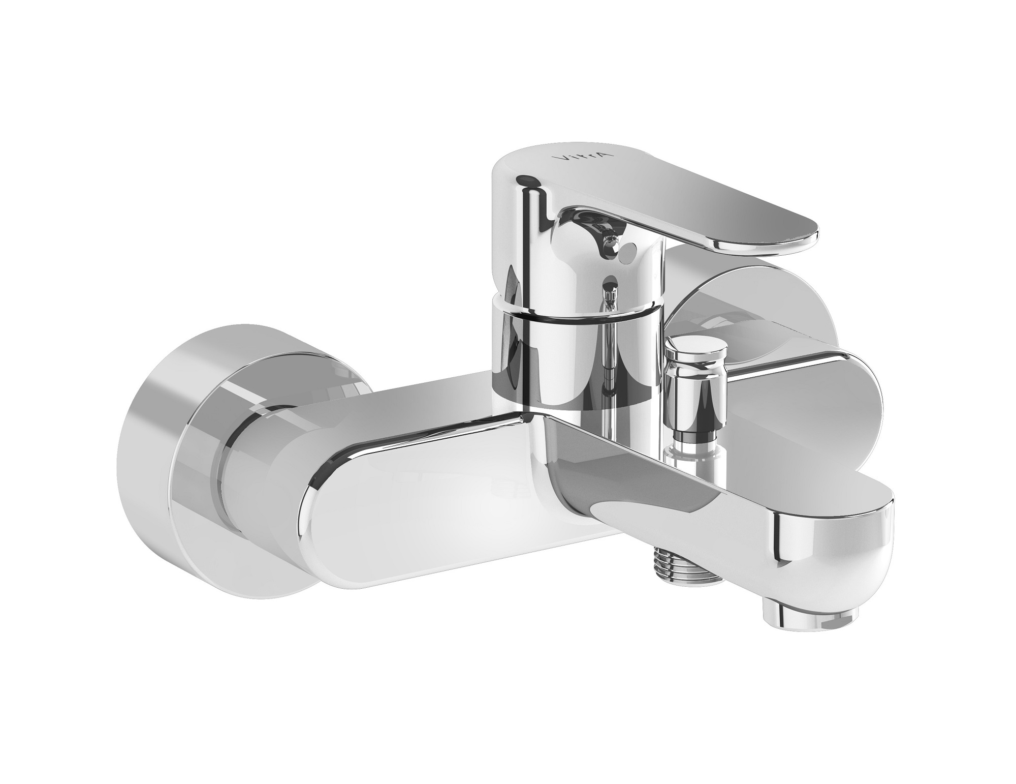 

Смеситель VitrA Root Round A42725EXP для ванны с душем, хром, A42725EXP