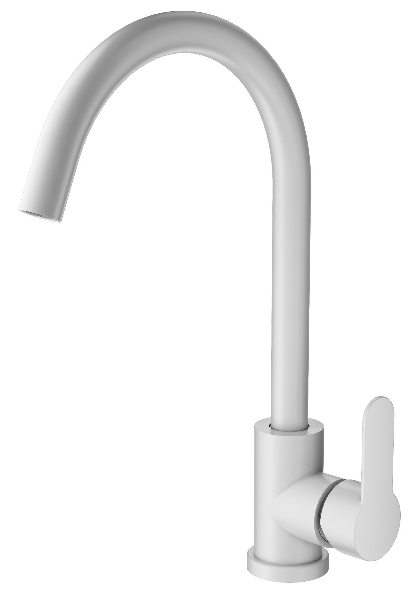 

Смеситель для кухонной мойки Wonzon & Woghand WW-AE4554-MW белый, WW-AE4554-MW