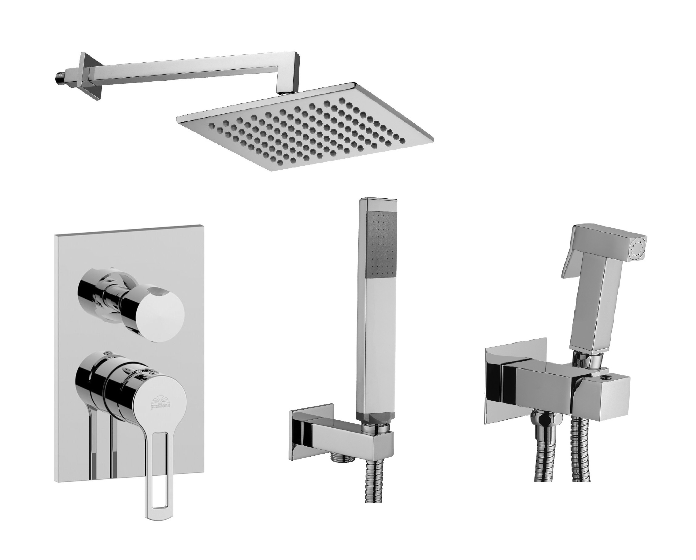 

Душевой комплект Paffoni Ringo KITZRIN018CR/M хром, Ringo KITZRIN018CR/M