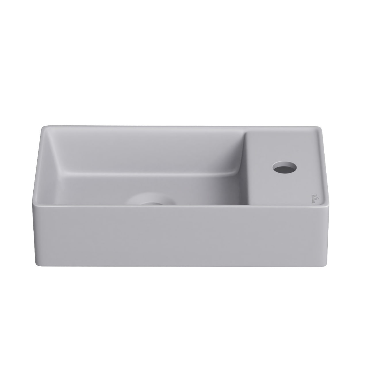 

Маленькая раковина в туалет Wellsee WC Area 321806000 серая, Серый, 321806000