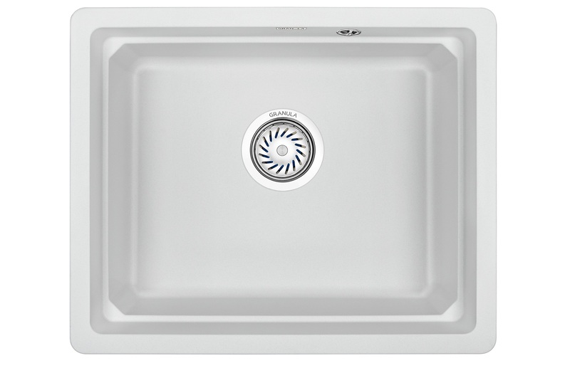 

Мойка кухонная Granula 5501U Арктик, Белый, 5501U