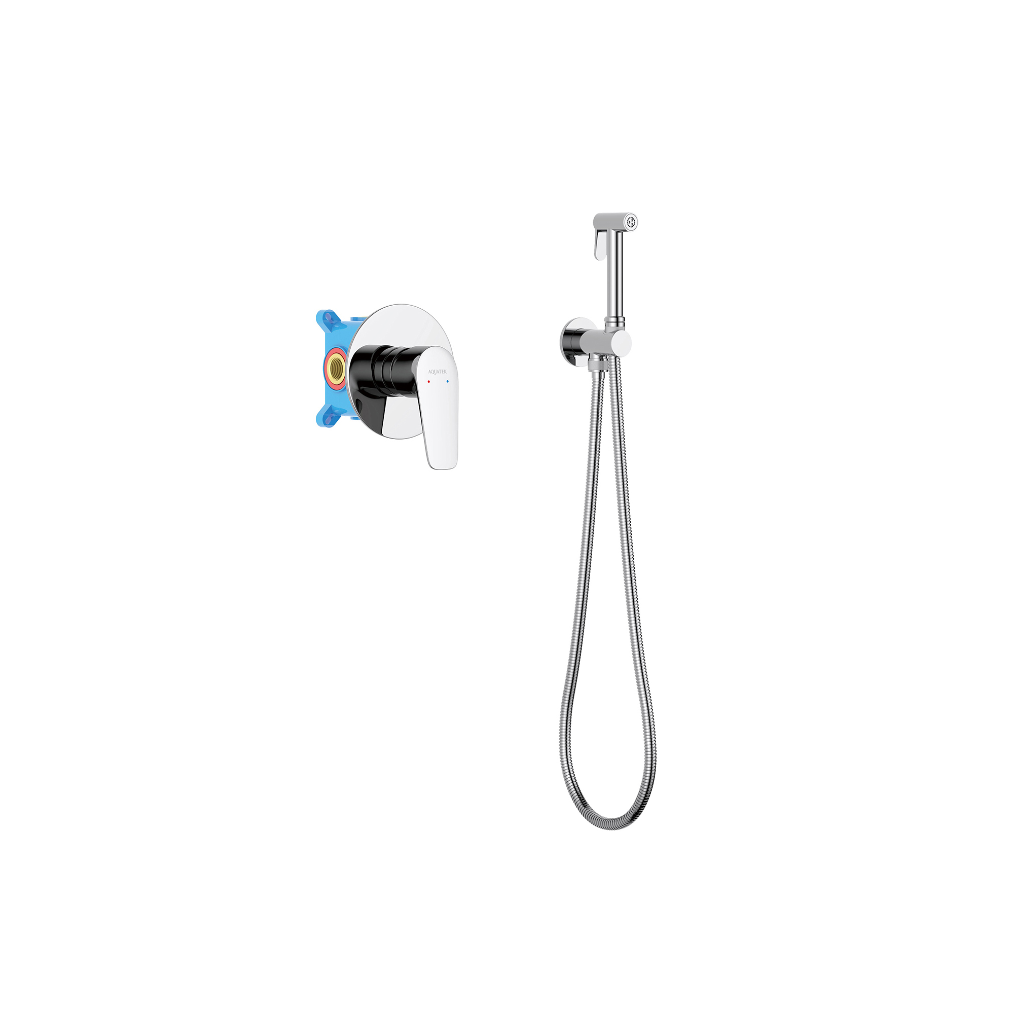 

Гигиенический душ Aquatek Бетта AQ1119CR хром, AQ1119CR