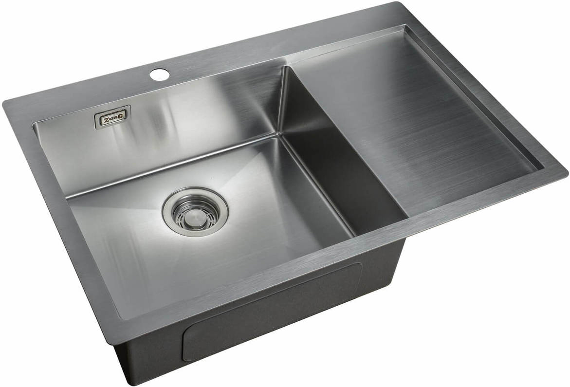 

Мойка кухонная Zorg Light ZL R 780510-L, Сталь