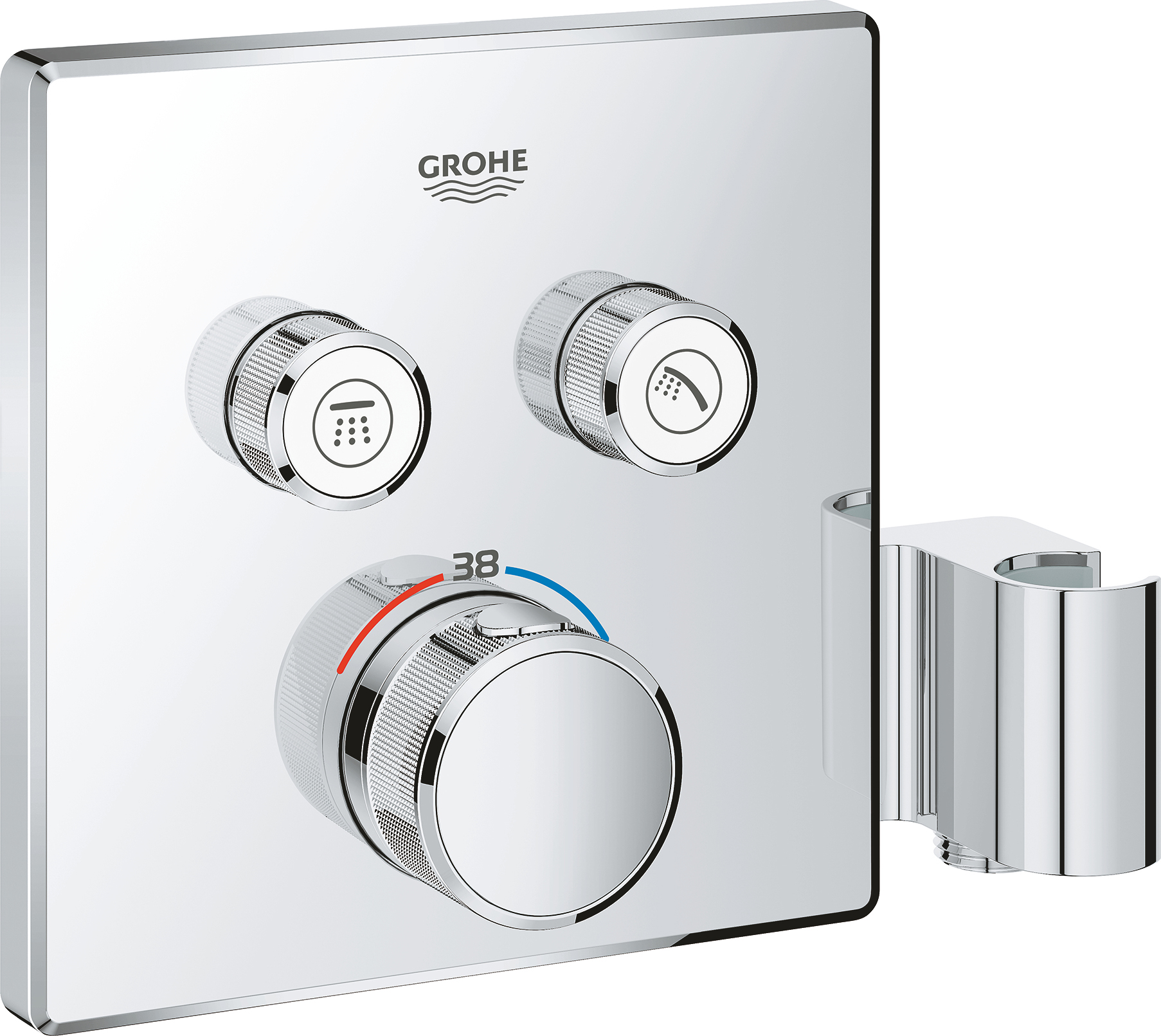 

Термостат Grohe Grohtherm SmartControl 29125000 для ванны с душем, Хром, Grohtherm SmartControl 29125000