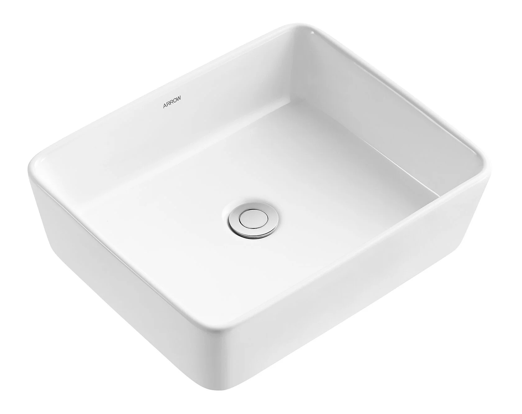 

Раковина Arrow AP439E накладная 46х37х13,3 см, Белый, AP439E