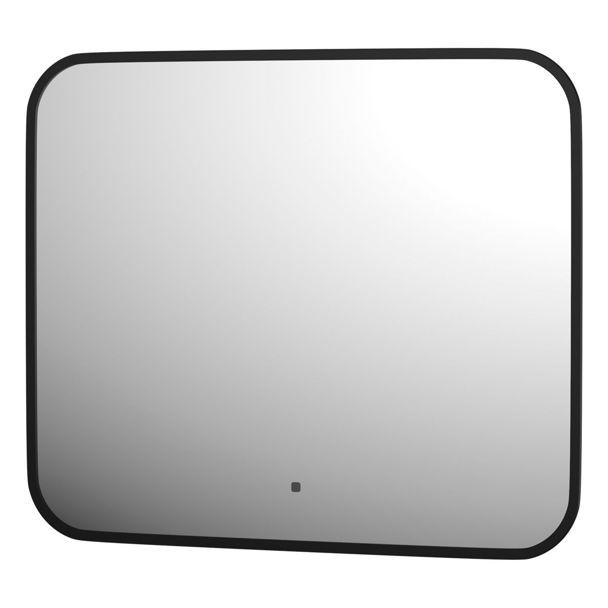 

Зеркало Defesto AURA DF 2973RH 60х50 см, с LED-подсветкой, инфракрасный выключатель, теплый белый свет, рама черная, DF 2973RH
