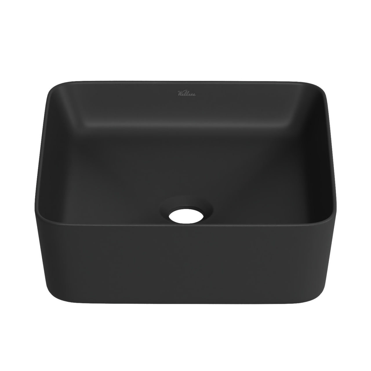 

Раковина накладная Wellsee Mint 338103000 черная матовая, Черный, 338103000