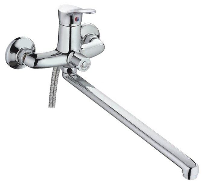 

Смеситель Haiba HB15 HB2215 для ванны с душем, Хром, HB15 HB2215
