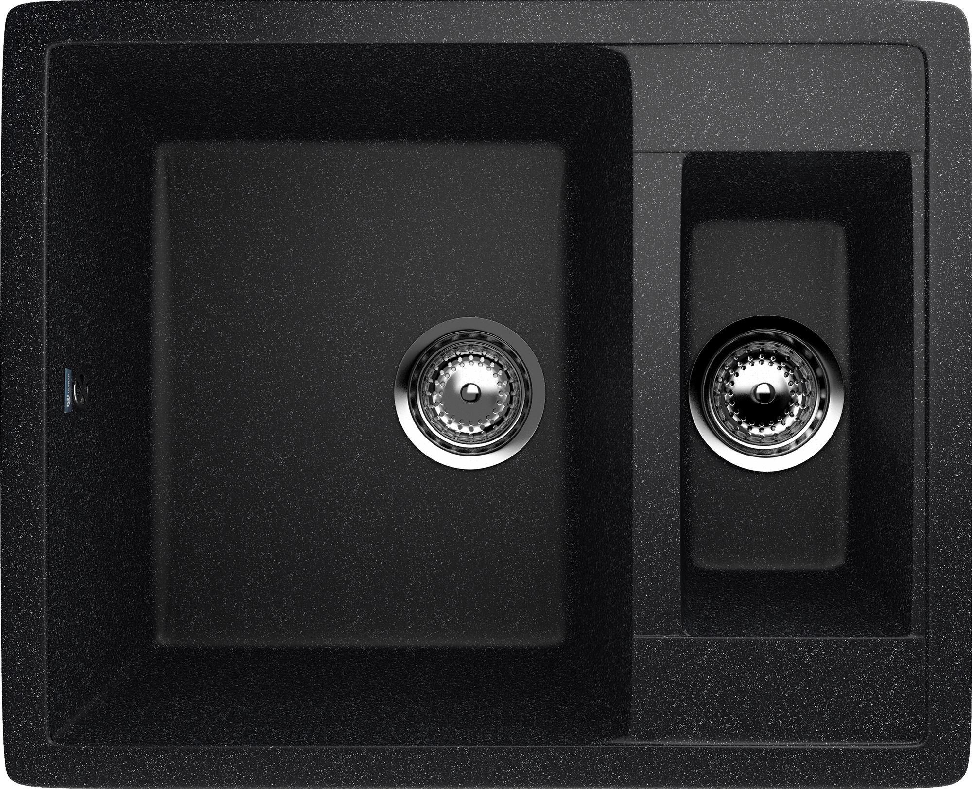 

Мойка кухонная Ulgran U-106-308 черная, Черный, U-106-308