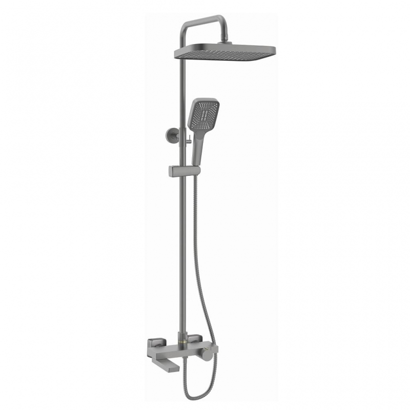 

Душевая стойка Rose R1896T пепельная, R1896T