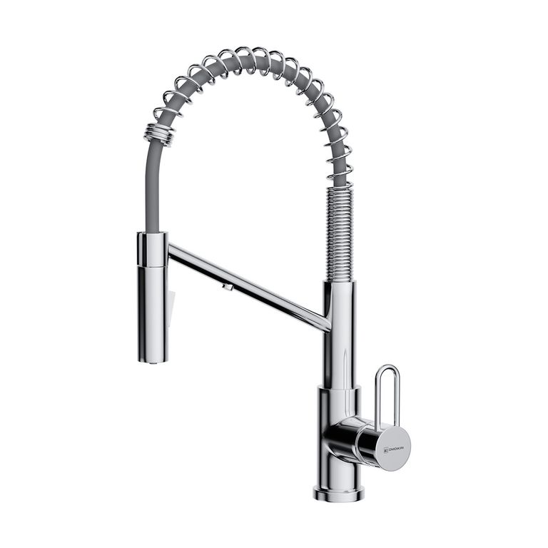 

Смеситель для кухонной мойки Omoikiri Mikawa 2 Plus-SB-C хром, 2 Plus-SB-C хром