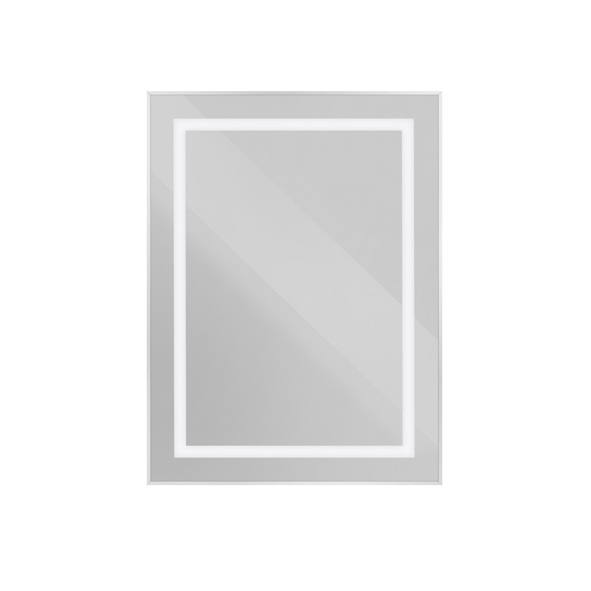 

Зеркало BelBagno SPC-KRAFT-500-800-SENS-AL с подсветкой и сенсорным выключателем по периметру рамы, сатин, SPC-KRAFT-500-800-SENS-AL