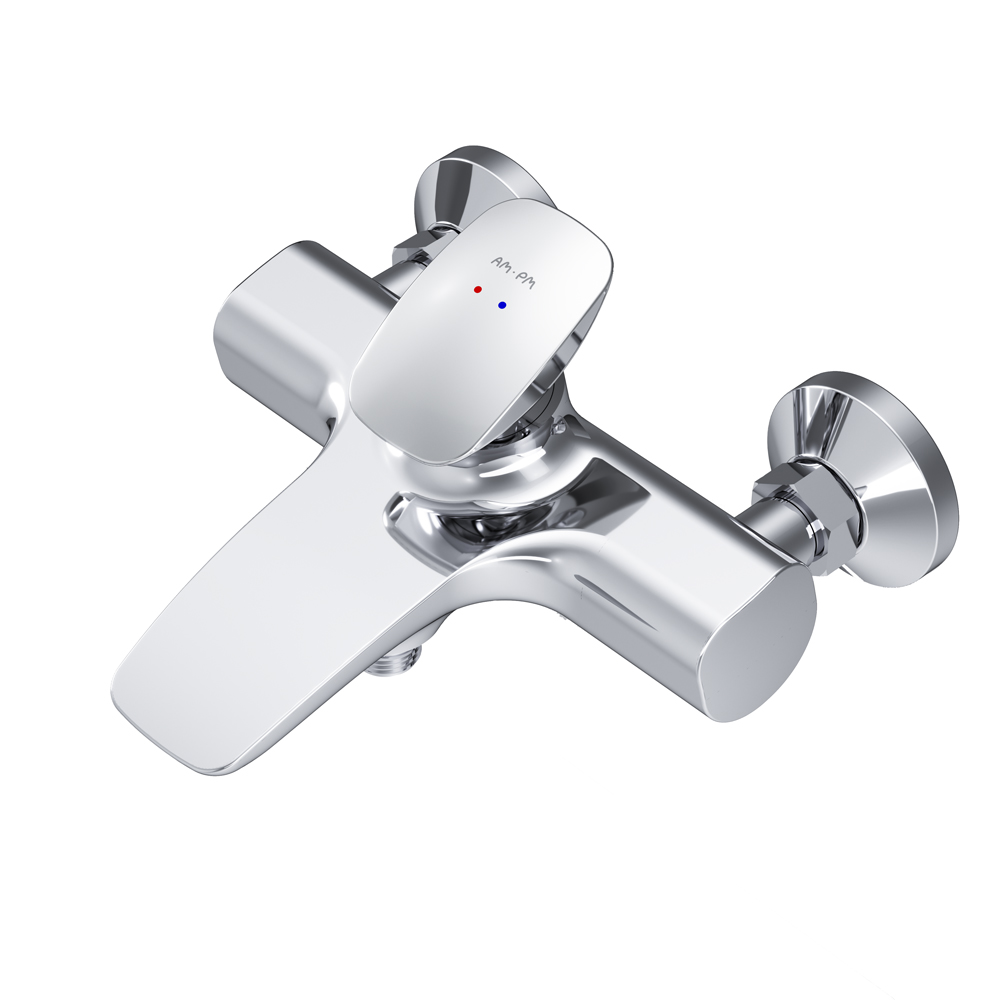 

Смеситель для ванны с душем Am.Pm Spirit V2.0 F70A10000 хром, F70A10000