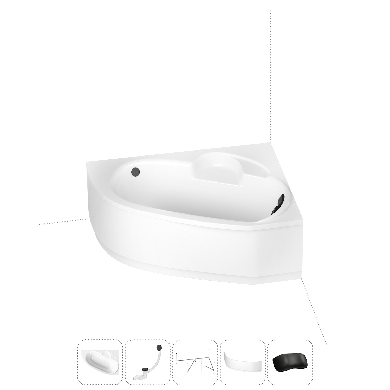 

Комплект с ванной Lavinia Boho Bell Pro 202011726, 202011726