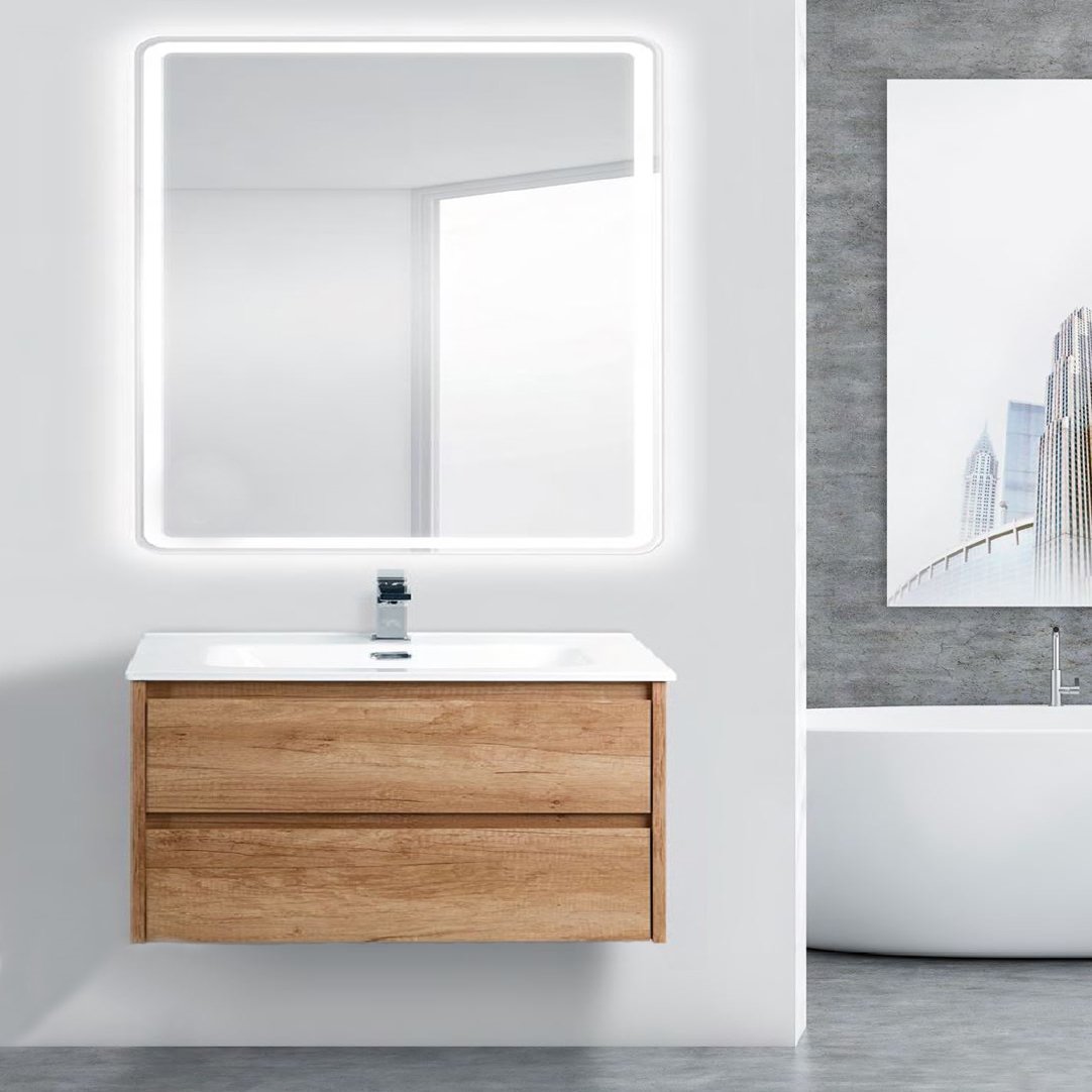 

Мебель для ванной BelBagno Kraft 39 80 rovere nebrasca nature