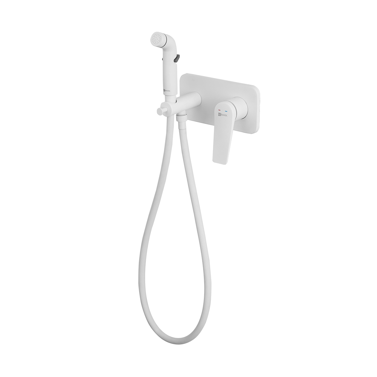 

Гигиенический душ Lemark Bronx LM3720MW со смесителем, белый матовый, LM3720MW