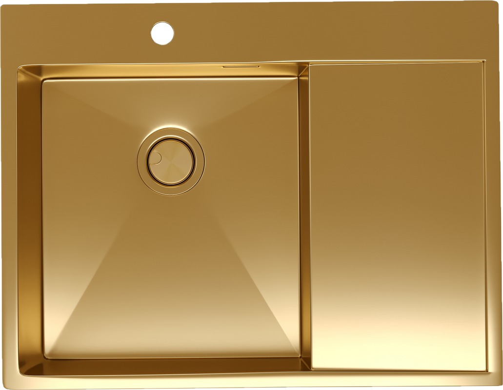 

Мойка кухонная Reflexion Maggiore RX2365GD брашированное золото, RX2365GD