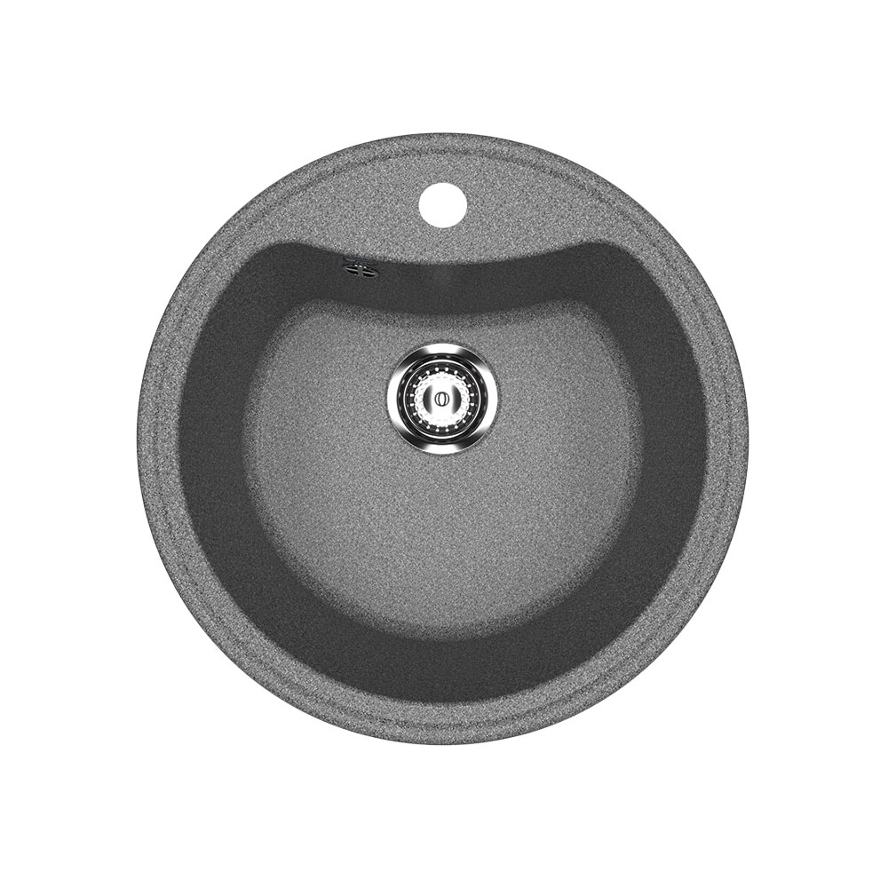 

Мойка кухонная Ulgran U-601-309 51х51 серая, Серый, U-601-309