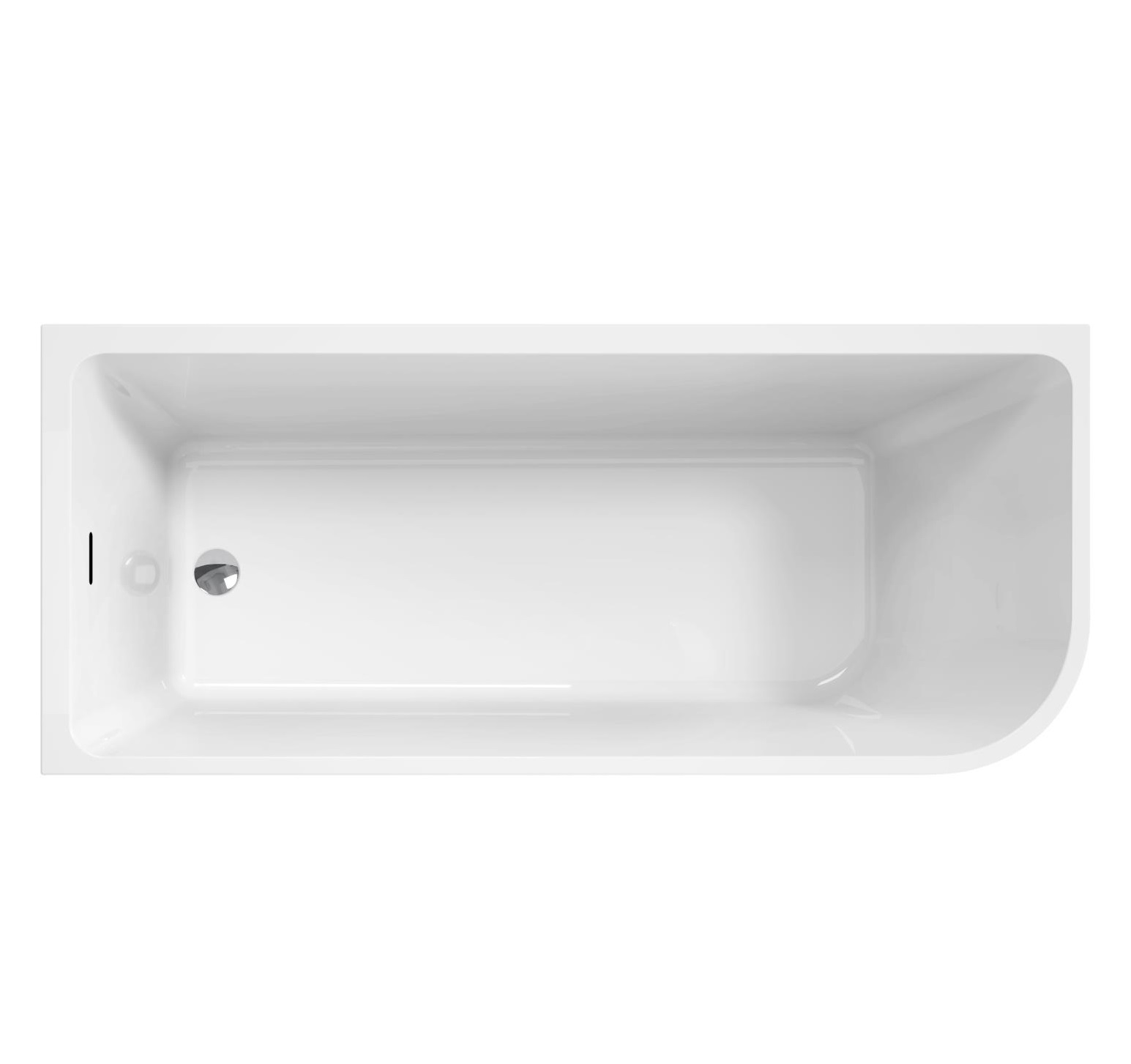 

Акриловая ванна BelBagno BB712-1700-730-L 170х73 L, Белый, 170х73 L