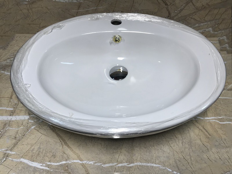 

Раковина CeramaLux 3573 накладная, Белый, Luxe Classic 3573