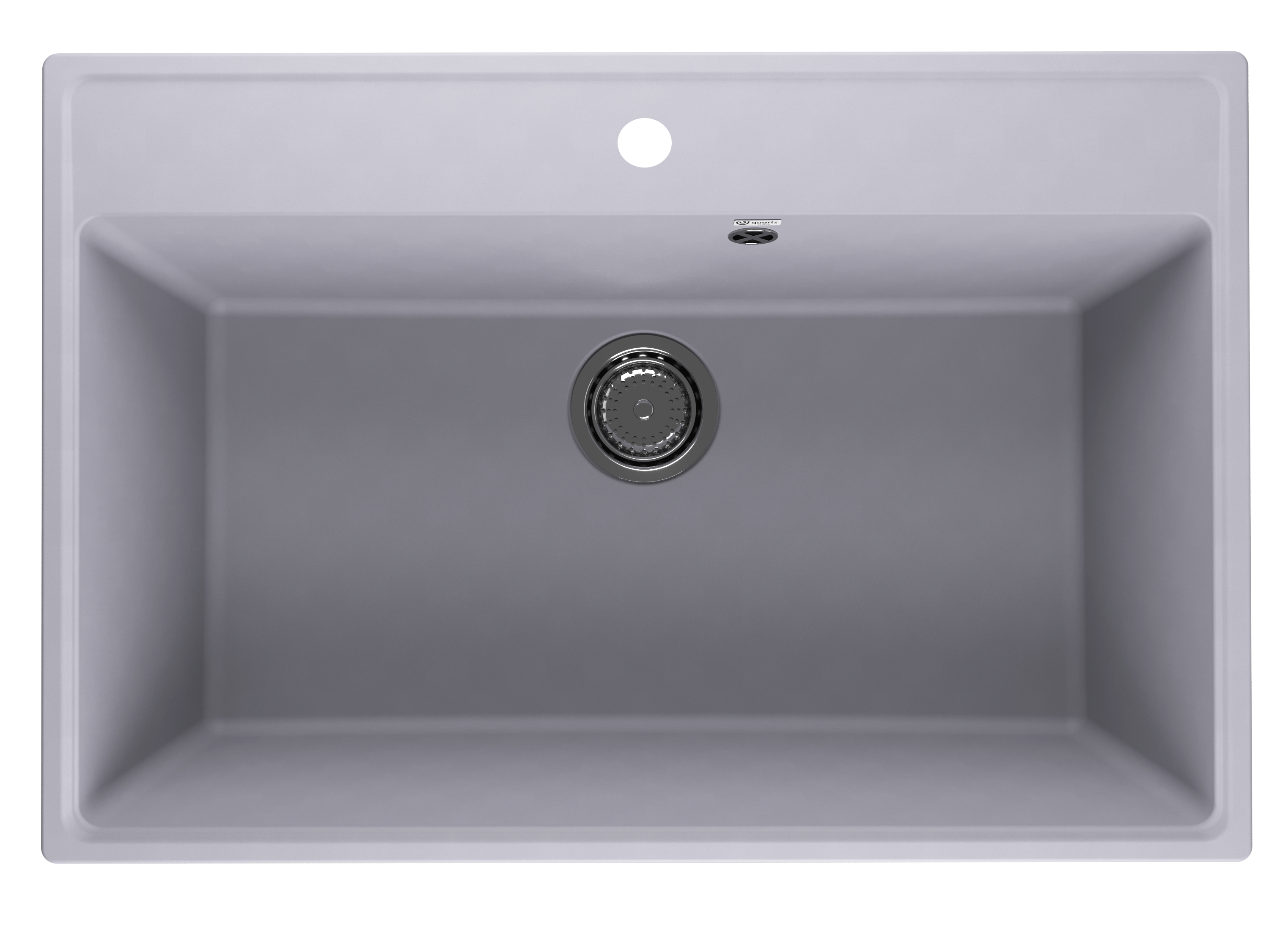 

Мойка кухонная Ulgran Quartz Forte 760-05 76x51 см, бетон, Серый, Forte 760-05