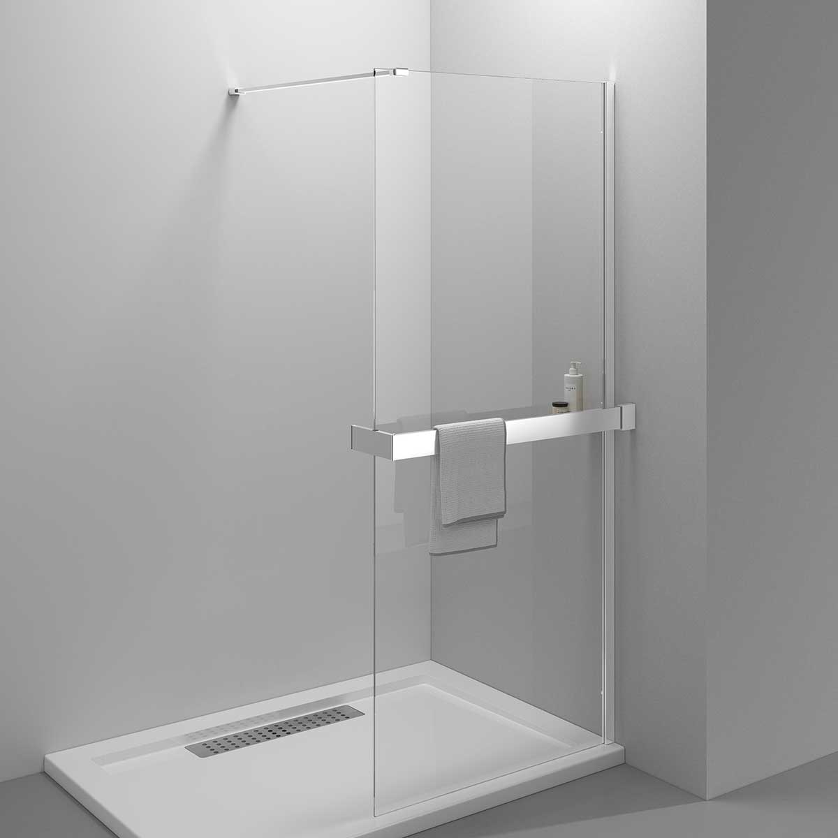 

Душевая перегородка Vincea Walk-In HR VSW-4HR100CL 100х200 профиль хром, стекло прозрачное, Walk-In HR VSW-4HR100CL