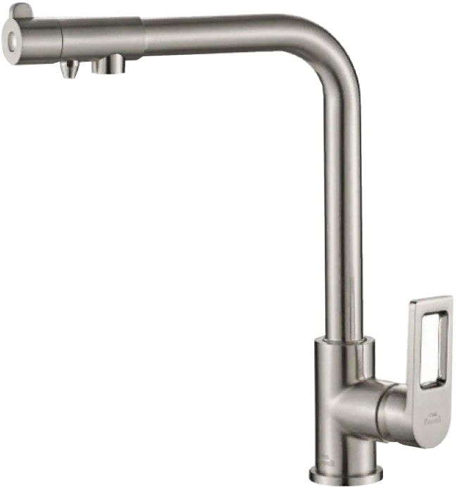 

Смеситель Steel Hammer SH 572 SATIN для кухонной мойки, Хром