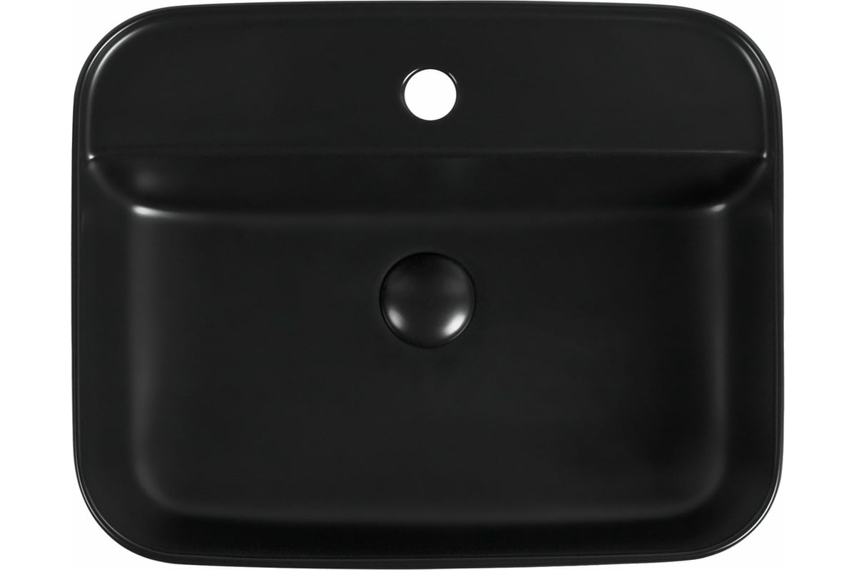 

Раковина Aquanet SOUL-2-MB накладная 50х40 черная матовая, Черный, SOUL-2-MB