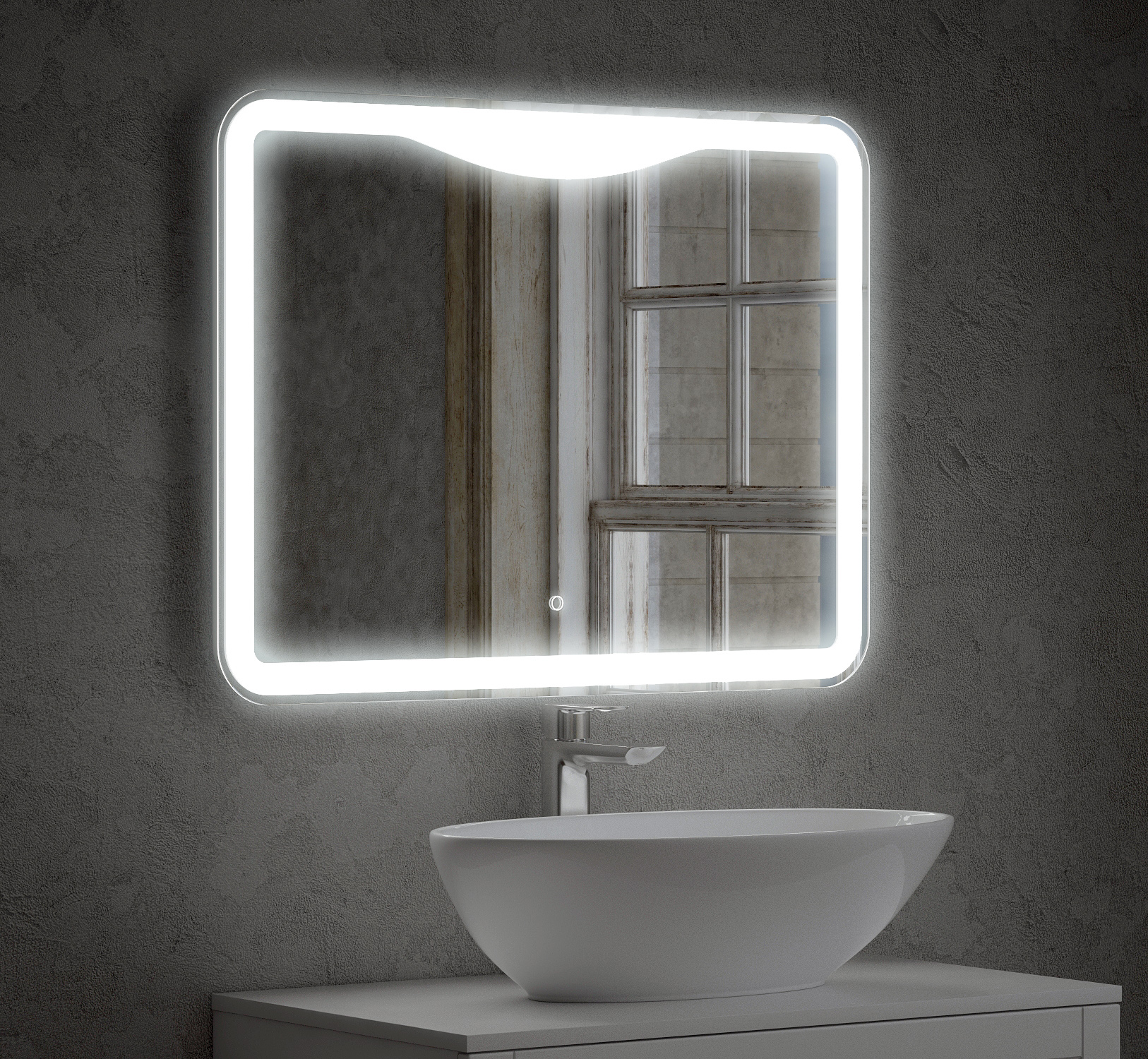 

Зеркало Corozo Орли 80 LED, сенсор, Белый, Орли 80 LED