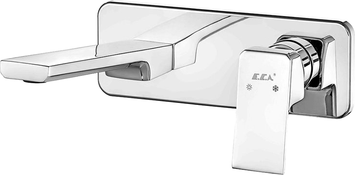 

Смеситель E.C.A. Tiera 102167605EX-K для раковины, хром