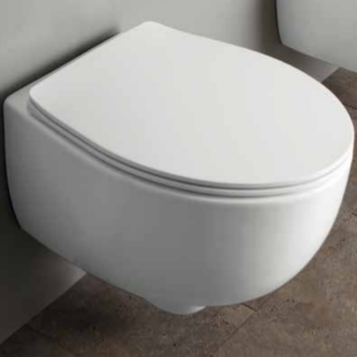 

Унитаз подвесной Simas Bormio BR18bi безодобковый, Белый, BR18bi