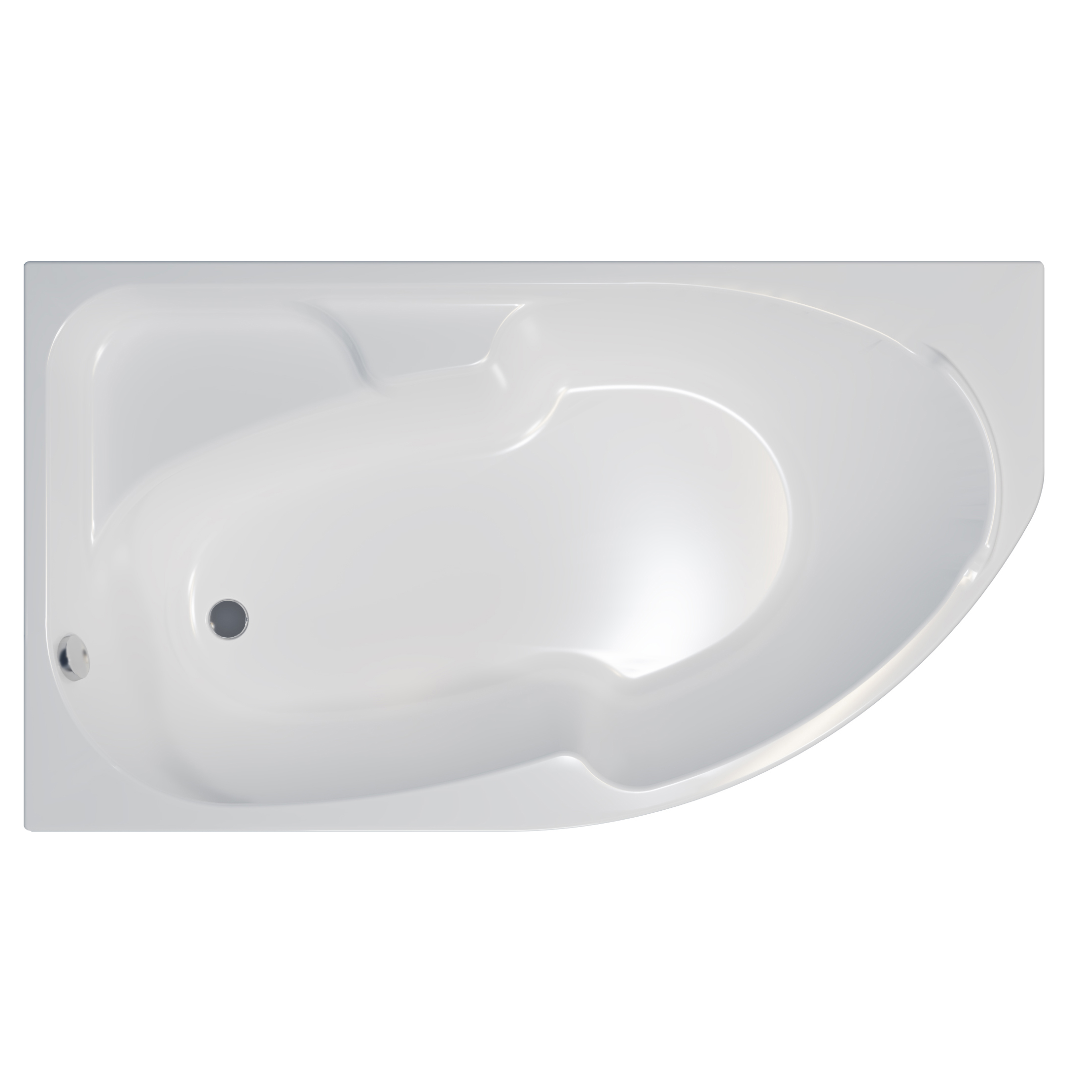 

Акриловая ванна Triton София 170x95 L с каркасом, Белый, 170x95