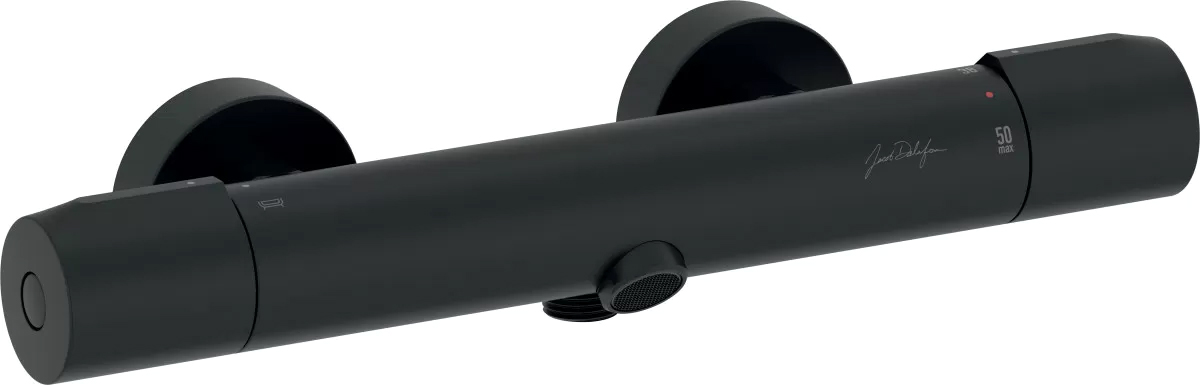 

Термостат Jacob Delafon Metro E24395-BL для ванны с душем, черный